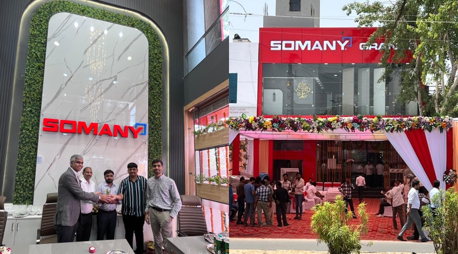 Somany Ceramics open its largest franchise Grande Store in Rewari, Haryana